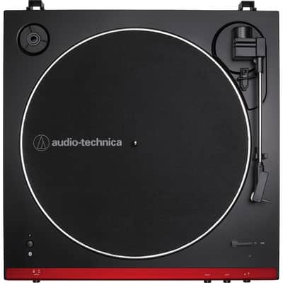 Audio-Technica Fully Automatic Belt-Drive Bluetooth Stereo Turntable w/ Record Care Bundle image 4