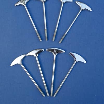 Sonor Teardrop Champion T-rods Tension Rods Bass Drum Lot of 8 Vintage image 4
