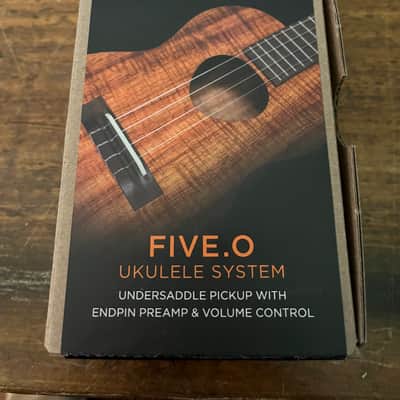 LR Baggs FIVE.O Ukulele Undersaddle Pickup 2010s - Black image 1