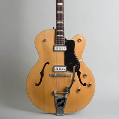 Guild  Duane Eddy Jr B Thinline Hollow Body Electric Guitar (1962), ser. #22169, original black hard shell case. image 1