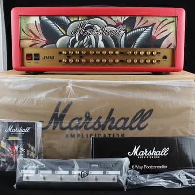 MARSHALL CUSTOM SHOP TATTOO JVM410H VICKY MORGAN LIMITED EDITION Head Out Of Production RARE NEW NOS image 1