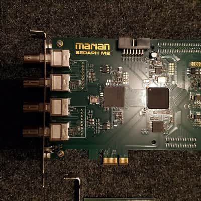 Marian Seraph M2 MWX 2 Channel MADI coax I/O high resolution PCIe card 2018 image 1