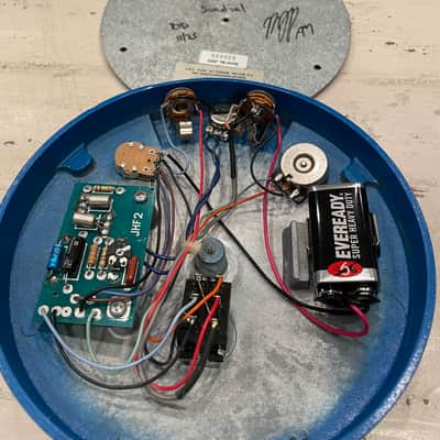 Analogman modded JHF2 Fuzz Face - SB175 - Rare Color! image 3