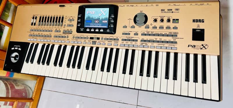 Korg PA3X61 Gold Limited 61 Professional Arranger Workstation image 1