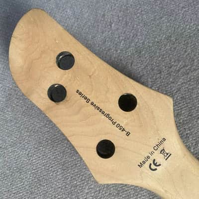 Harley Benton 4 String Bass Maple Wood Neck, Rosewood 24 Frets Fingerboard image 6