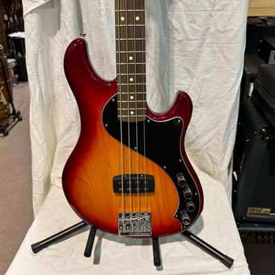 Fender Deluxe Dimension Bass IV 4-string Bass 2014 - Aged Cherry Burst / Rosewood fingerboard image 2