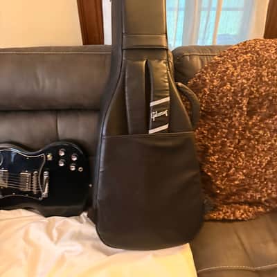 Gibson SG Special, 2008, Gloss Ebony Mahogany Body, Rosewood Fretboard with upgraded Gibson Chrome Covered 57 Classic Pickups. Comes with Gibson Soft Padded Case. image 8