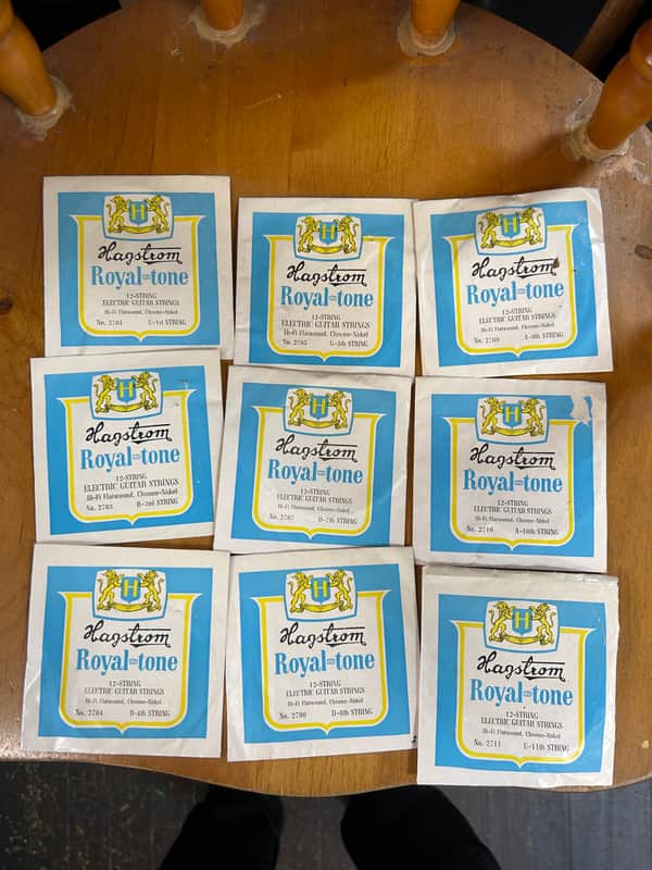 Hagstrom Royal Tone Hi-Fi Flatwound Electric Guitar Strings image 1