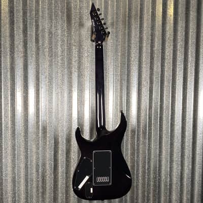 ESP LTD MH-1000 Evertune Flame Charcoal Burst Guitar MH1000ETFMCHB #2758 Used image 10