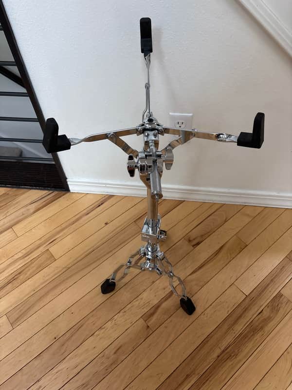 DW DWCP5300 5000 Series Double-Braced Snare Drum Stand 2010s - Chrome image 1
