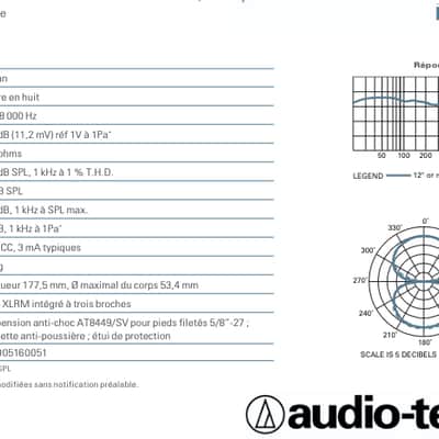 Audio-Technica AT4080 Active Ribbon Microphone 2010 - 2021 - Silver image 6