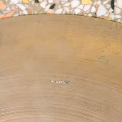 Alejian 13" Hi Hat Cymbal Vintage 1950's 1,006gs image 4
