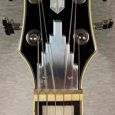 D'Angelico Premier Bedford SH Semi-Hollow - Sky Blue with Tremelo and Gig Bag image 5