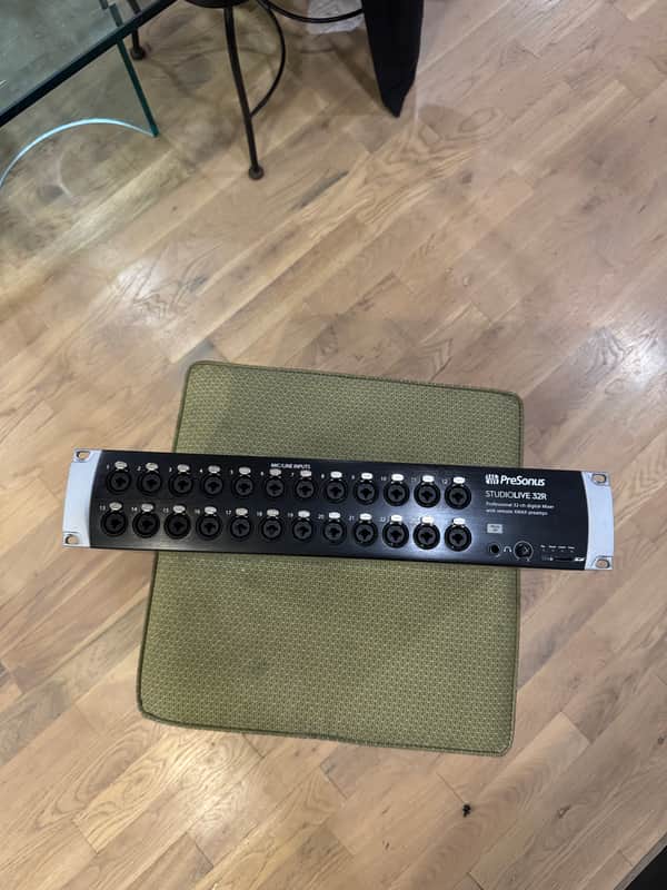 PreSonus StudioLive 32R 32-Channel Rackmount Digital Mixer 2017 - Present - Black image 1
