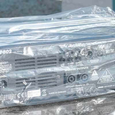 EBS 802 750-Watt Bass Amp Head 2020 - Present - Black image 4