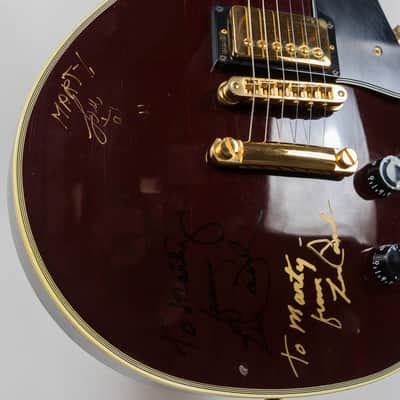 Gibson 1984 Les Paul Custom, Wine Red, Signed by Les Paul image 7