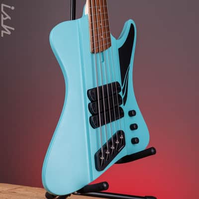 Dingwall D-Roc Standard 5-String Bass Matte Celestial Blue image 3
