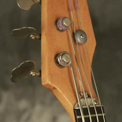 RARE 1960's Ampeg SSB-1 short scale Bass original TURQUOISE!!! image 11