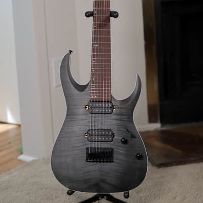 Ibanez RGA742FM-TGF Standard 2021 - Present - Transparent Gray Flat image 1