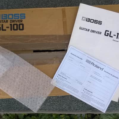 Boss GL-100 guitar (and bass) driver preamp old-school / vintage image 5