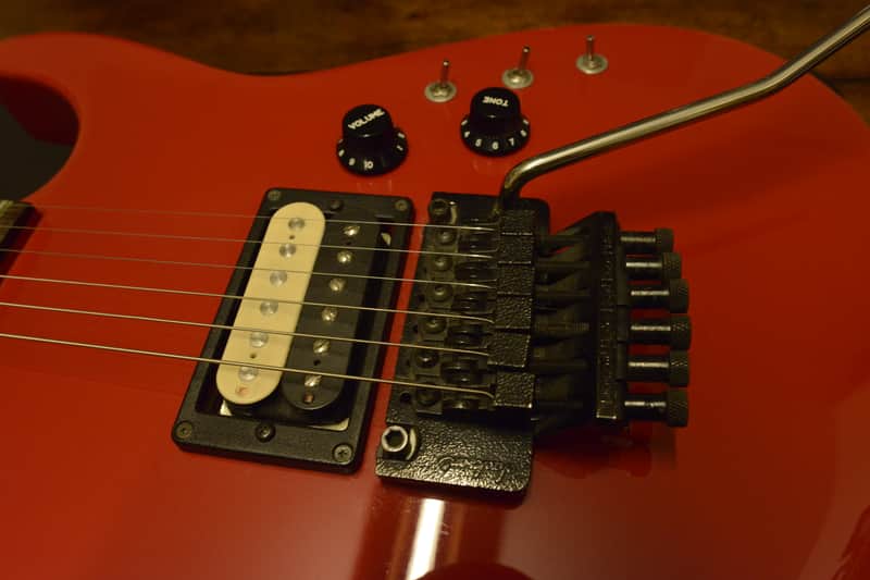 1988 Charvel Jackson Model 5A Floyd Rose 1 One Humbucker Neck-Thru