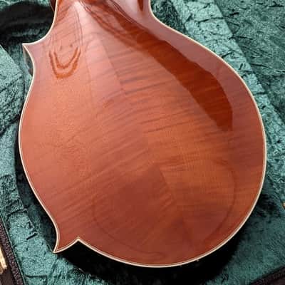 Kentucky KM-858 Gold Top Artist Level Mandolin Package, w/setup, deluxe case, & shipping image 6