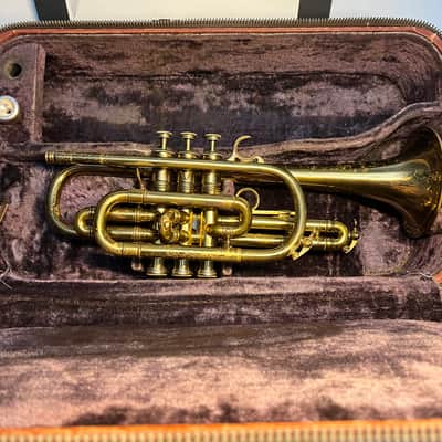 Henry Selmer Paris Depose Cornet Long 1935 Serial # 1431 J Giles Collection image 23