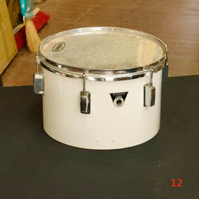 Vintage Ludwig Combo Series 4-pc Drumset, 12/13/16/22, White image 15