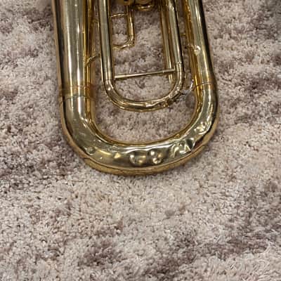 Yamaha YEP-201 Standard Euphonium 2010s - Lacquered Brass image 6