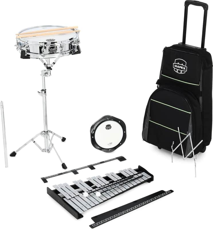 Mapex rolling combo drum/bell kit image 1