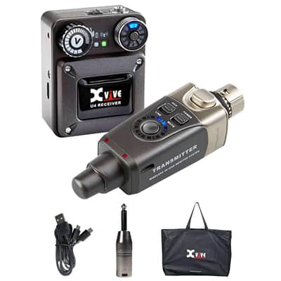 Xvive U4 Complete Pro Audio In-Ear Monitor Wireless System 2.4 GHz 90' Range image 1