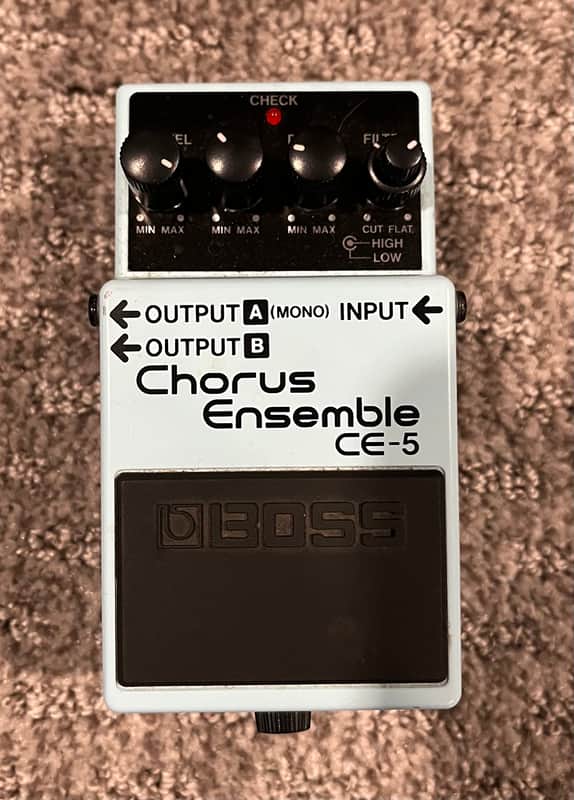 Boss CE-5(a) Chorus Ensemble (Dark Gray Label) 2001 - Present - Blue