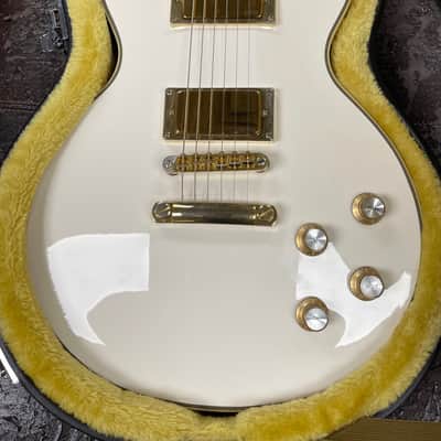 Epiphone Limited Edition Bjorn Gelotte Jotun Les Paul Custom Bone White Signature Guitar w/ Hardshell Case image 4