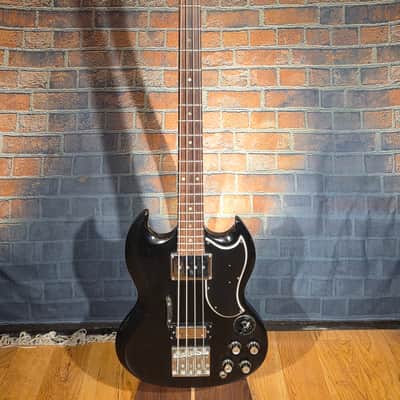 Vintage 1967 Gibson EB-3 Ebony w/ Badass Bass II Bridge - Refinished image 1