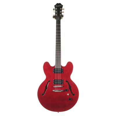 Epiphone Dot Studio ES-335 Electric Guitar, Cherry Red w Gig Bag
