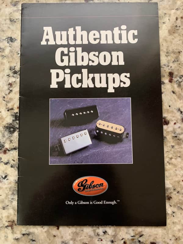 Gibson Pickup Brochure 2000’s P-90 57 Classic & More image 1