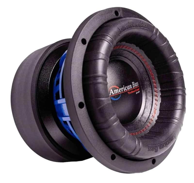 American Bass HD-10D2V3 10" Car Subwoofer 2200W RMS 4000 Watt Max Dual 2 Ohm - 3.3" Voice Coil Sub Woofer Audio Driver Motor Structure, Ported Enclosure Builds image 1