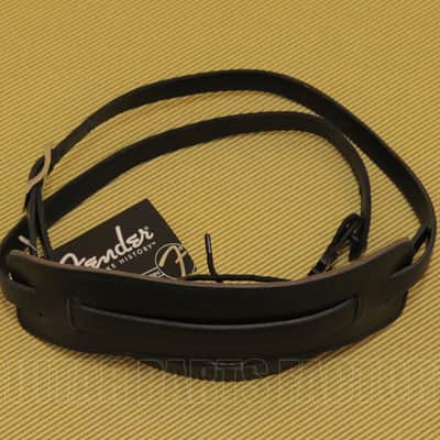 099-0664-006 Fender Super Deluxe Vintage-Style Black Strap Guitar/Bass