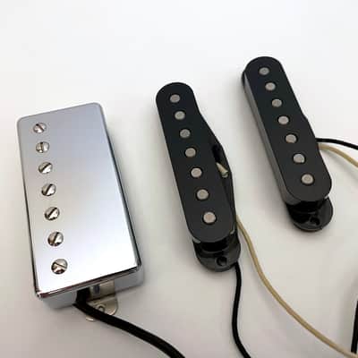 Wilde by Bill Lawrence L-45S Stratocaster Pickup Set Black L45S