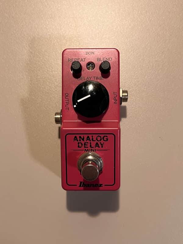 Ibanez ADMINI Mini Analog Delay 2010s - Pink image 1