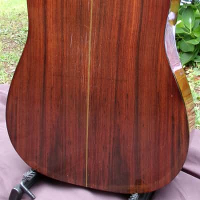 1973 K.Yairi F-180 12-String Acoustic Guitar - Rare / International Label - Made in Japan +Hard Case image 9