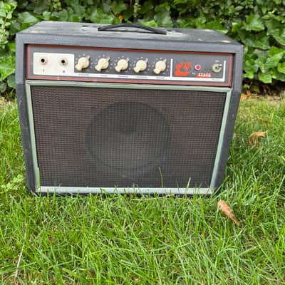 Univox/Unicord Stage 25 Combo 1974-1978 - Black image 1