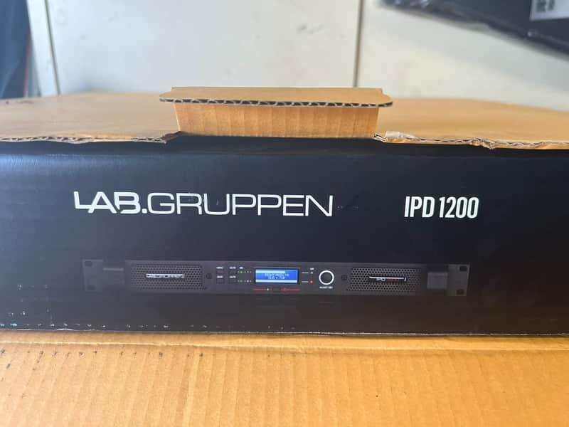 Lab Gruppen IPD 1200 2-Channel 1200-Watt Power Amplifier with DSP (UNIT #2) image 1