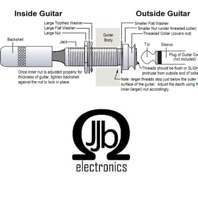 JJB Electronics Prestige 330 Quality USA Made (15mm standard guitar version) image 8