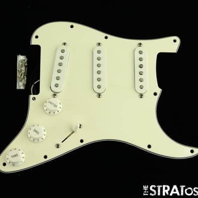 USED 2000 Fender MIM Standard Strat LOADED PICKGUARD Guitar Parts image 1