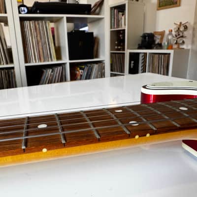 Reissue Telecaster Custom 62 (1985-1999) Fingerboard Rosewood Candy Apple Red image 11
