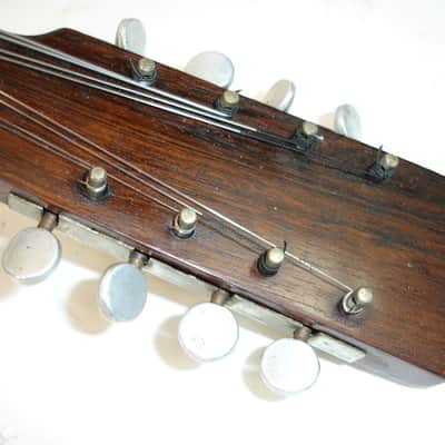 Vintage 1900's HA Weymann & Son Keystone State Melon Body Mandolin w/ Case image 23