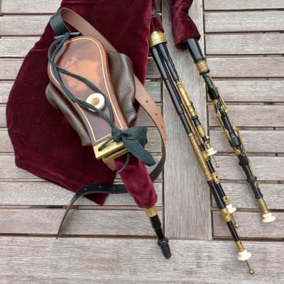 Burleigh Northumbrian Smallpipes 1980s image 1