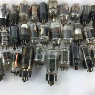 Lot of 50 Various Brands Vintage Vacuum Tubes -UNTESTED - Sylvania, RCA GE #5 image 6
