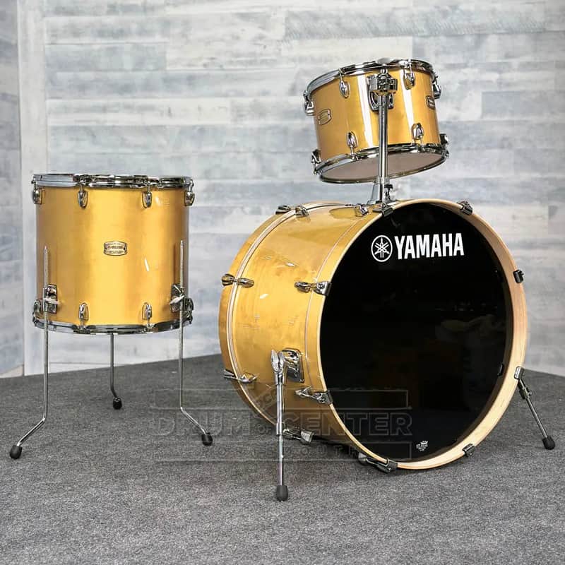 Yamaha Stage Custom Birch 3pc Drum Set 24/13/16 Natural Wood image 1